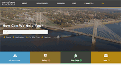 Desktop Screenshot of cityofcapegirardeau.org